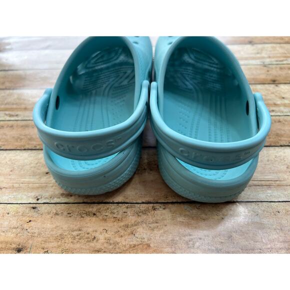 Crocs Classic Clog Aqua Blue Kids Size J3 - Picture 3 of 6